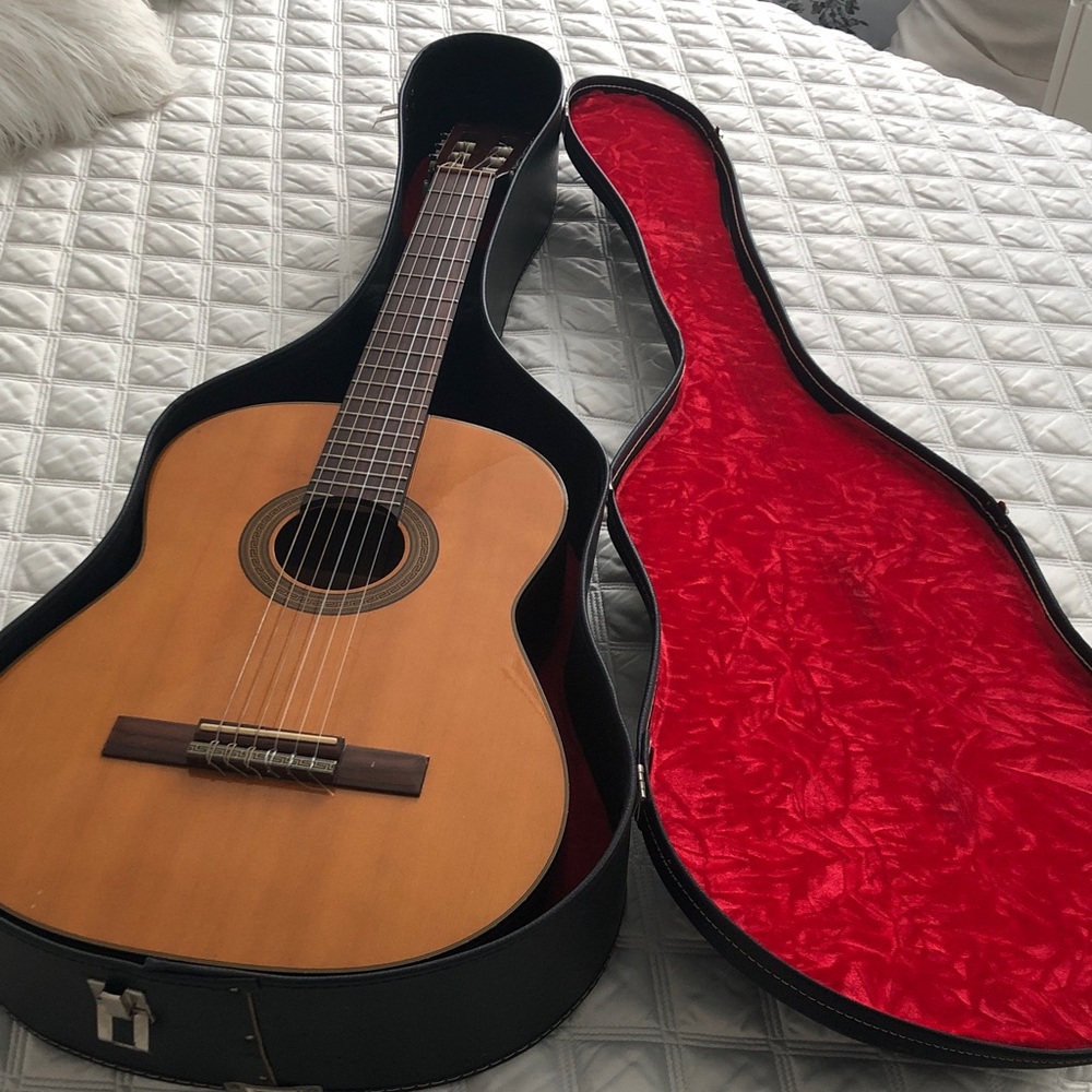 Ibanez GA5AM1402 Natural Classical Acoustic Guitar with Hard Case